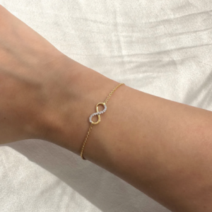 Diamond Infinity Bracelet